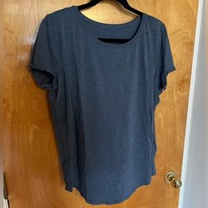 Lululemon - Love Crew Short Sleeve *Lightweight - Size 12 - Heathered Code Blue